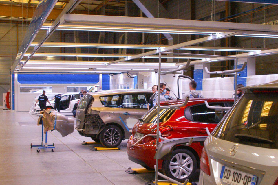 Industrialization of used vehicle reconditioning processes